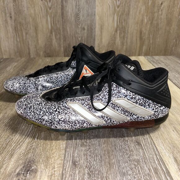 Adidas Mens US Size 11 Gray Freak Ghost Lace Up Football Cleats EF3486 Shoes - Picture 5 of 12